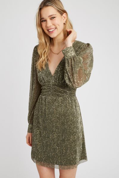 Robe courte scintillante