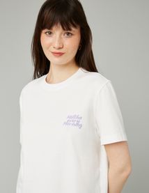 T-shirt imprimé devant/dos