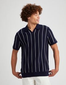 Polo à rayures