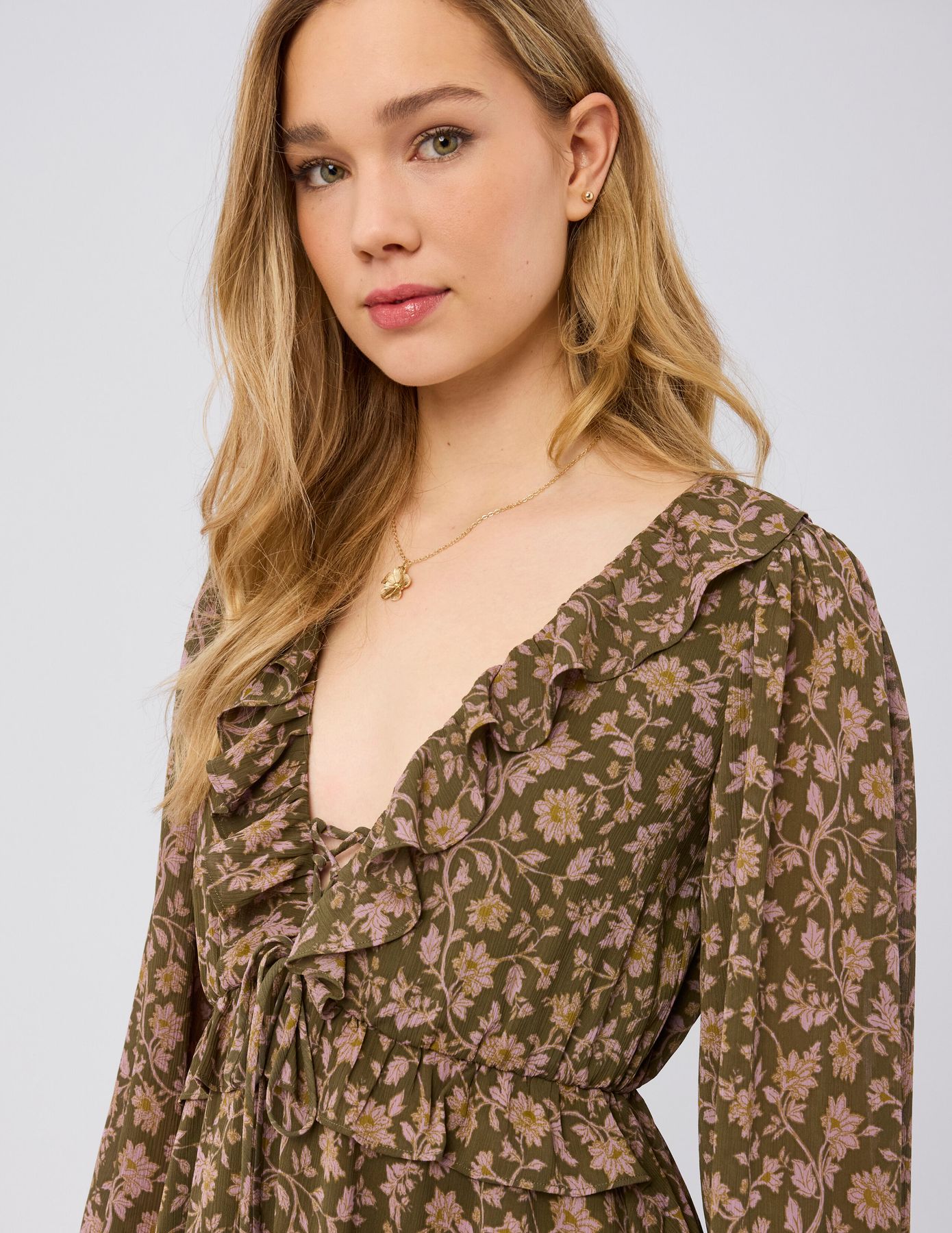 Robe imprim&eacute; fleuri