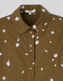 Chemise brodée