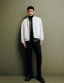 Pantalon de ville fluide