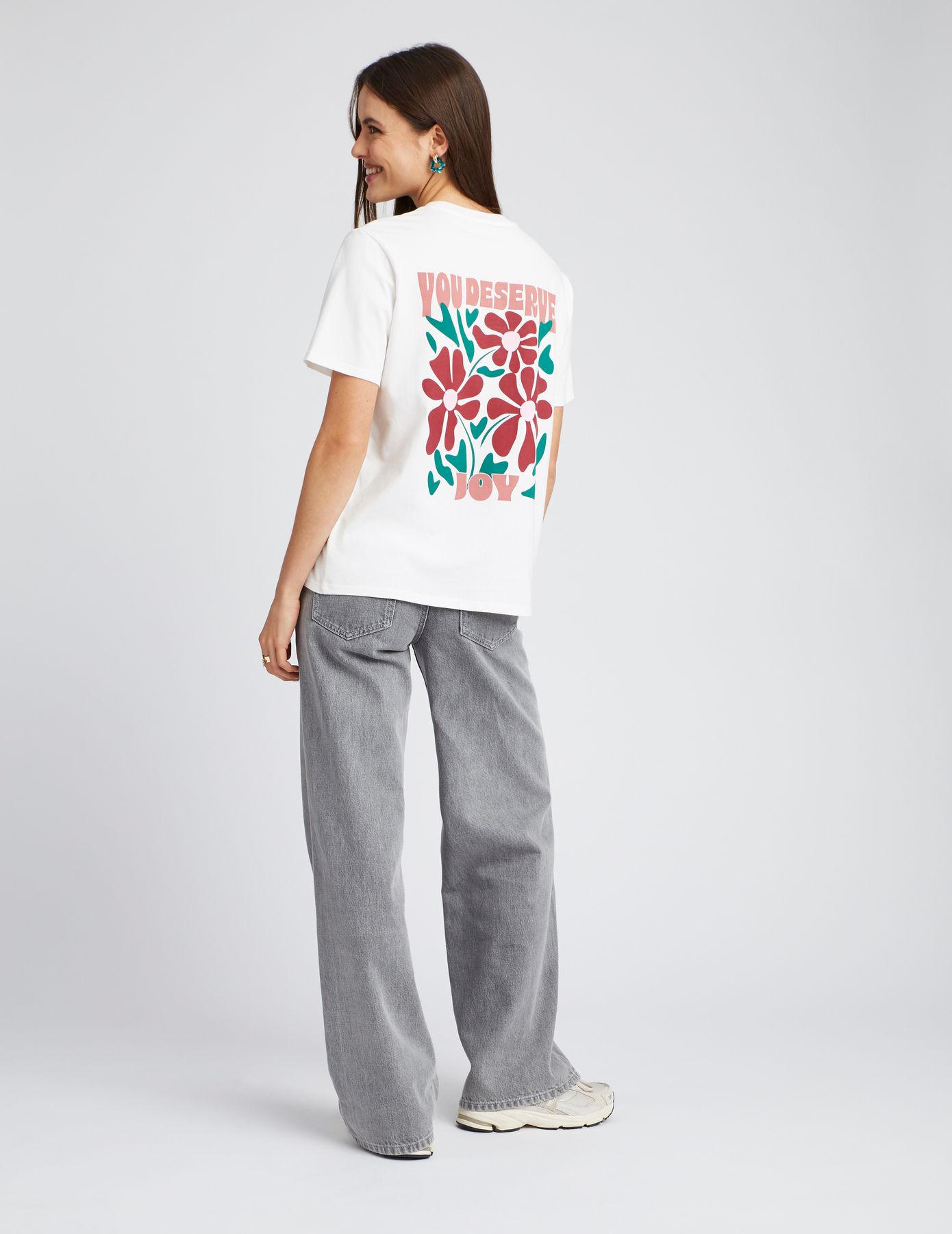 T-shirt imprim&eacute; devant/dos