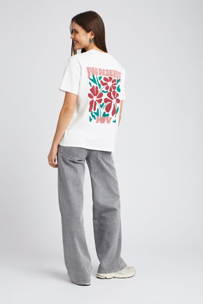 T-shirt imprim&eacute; devant/dos