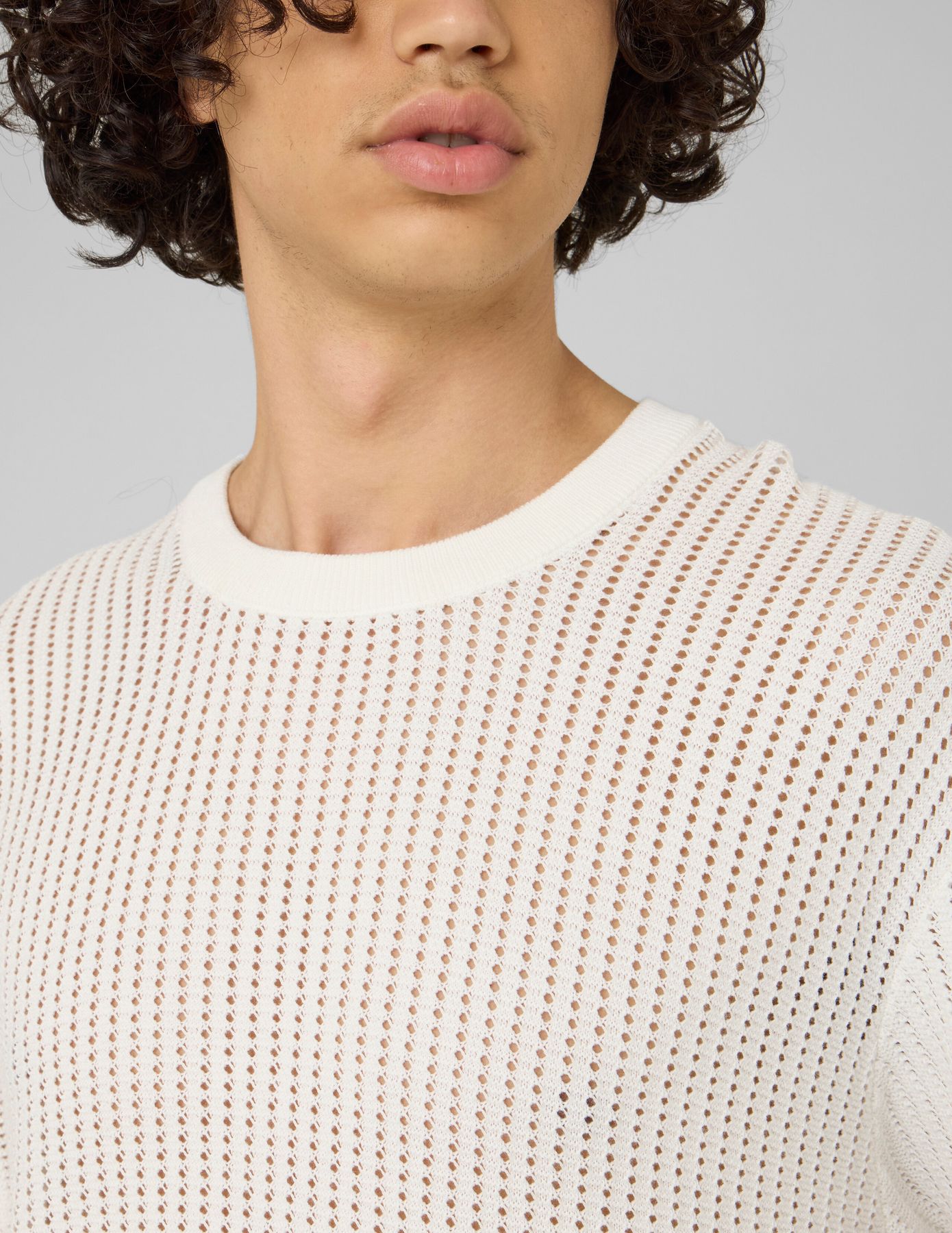 T-shirt maille filet