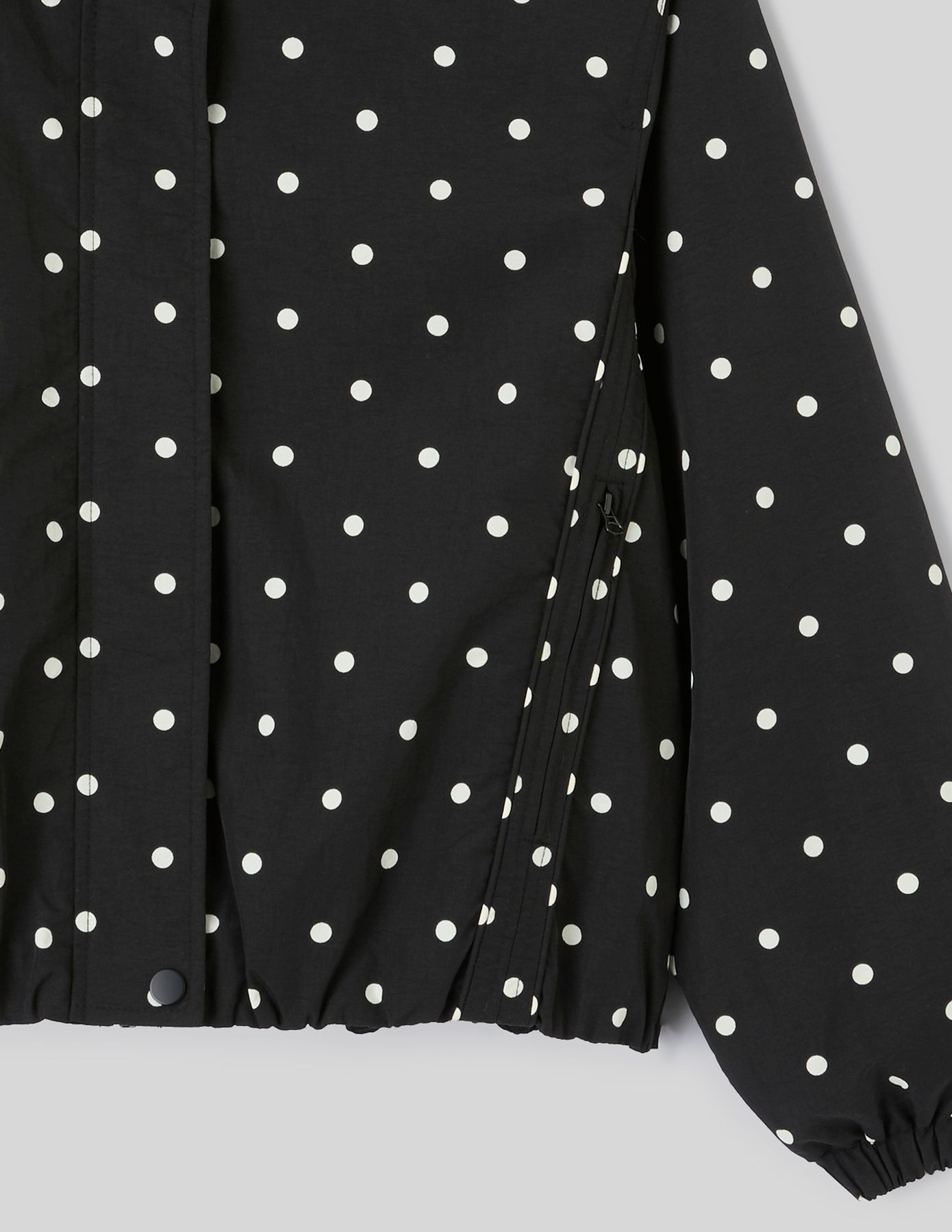Blouson l&eacute;ger imprim&eacute; pois