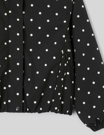 Blouson l&eacute;ger imprim&eacute; pois