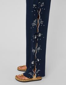 Pantalon broderie
