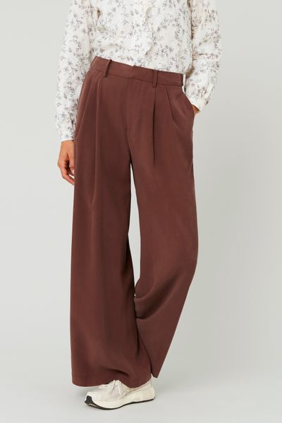 Pantalon fluide à pinces