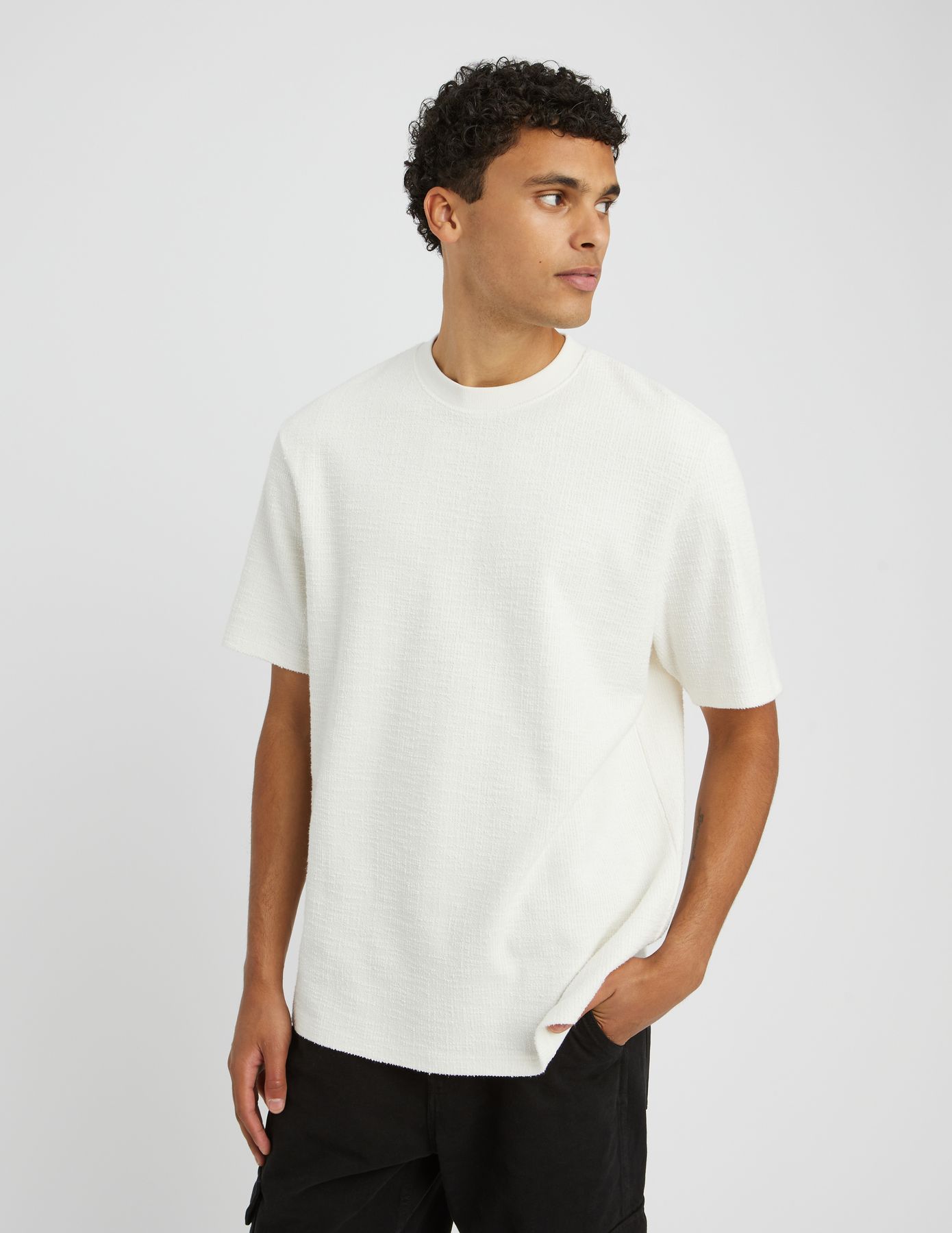 T-shirt textur&eacute;