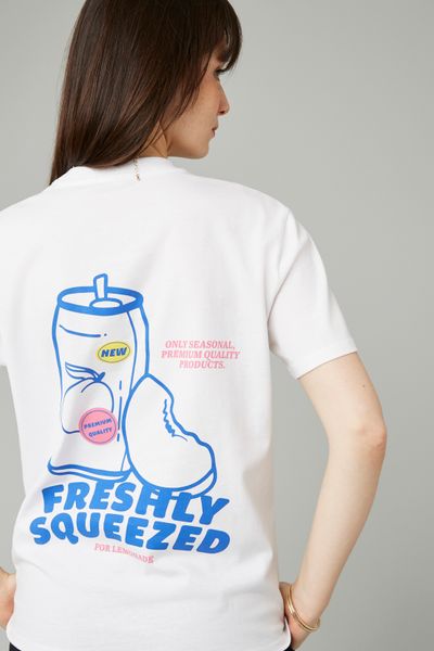 T-shirt imprimé devant/dos