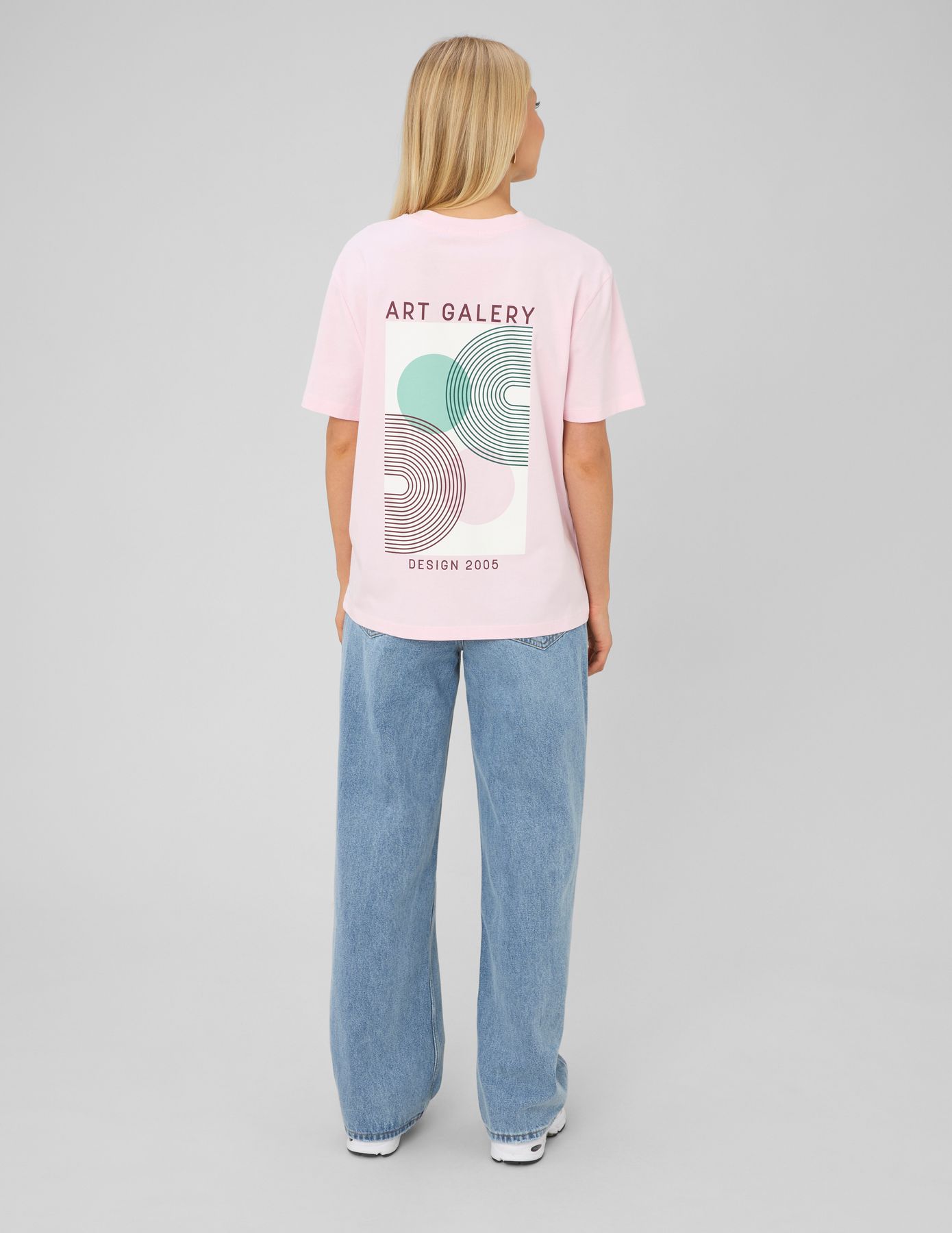 T-shirt imprim&eacute; devant / dos