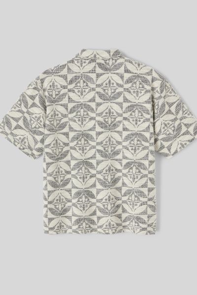Chemisette en maille Jacquard
