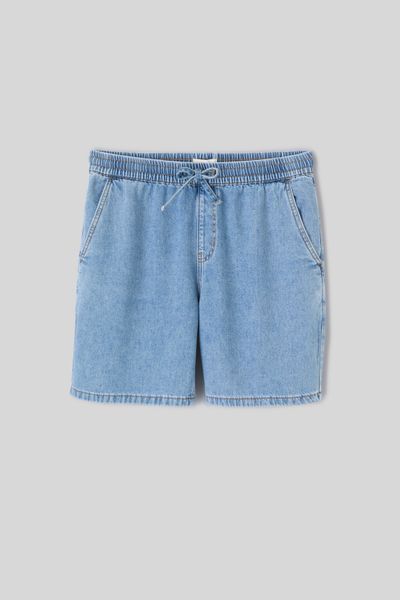 Bermuda taille &eacute;lastiqu&eacute;e