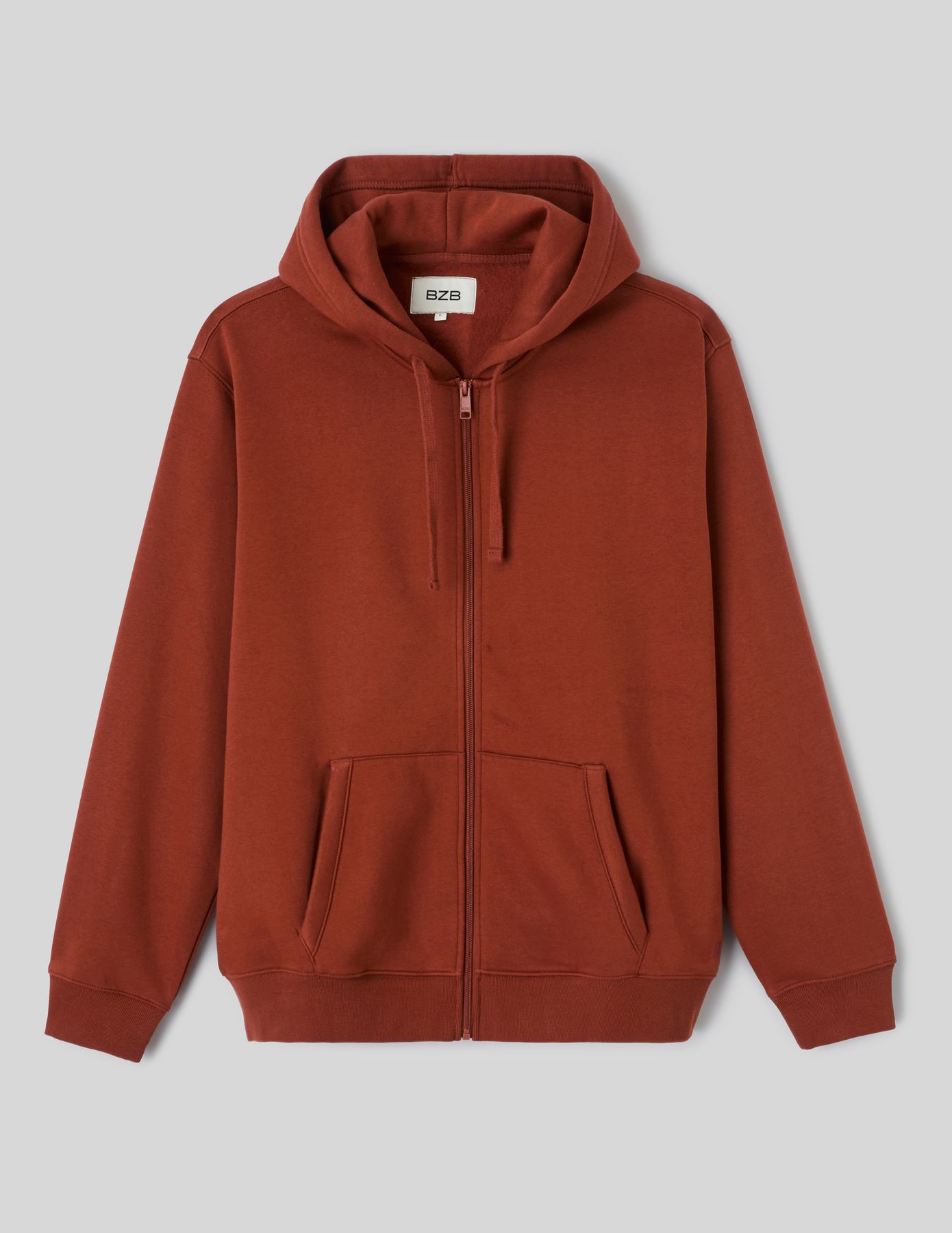 Sweat zipp&eacute; &agrave; capuche