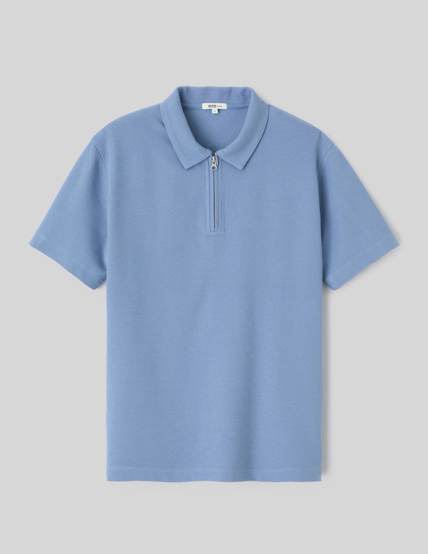 Polo col zipp&eacute;