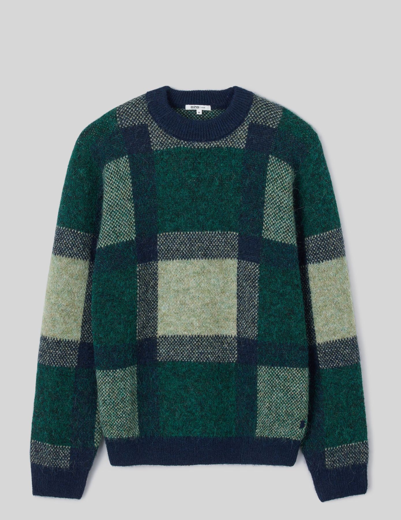 Pull &agrave; carreaux