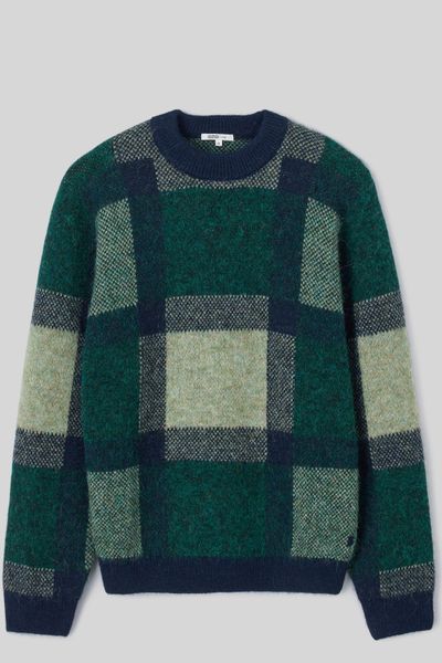 Pull &agrave; carreaux