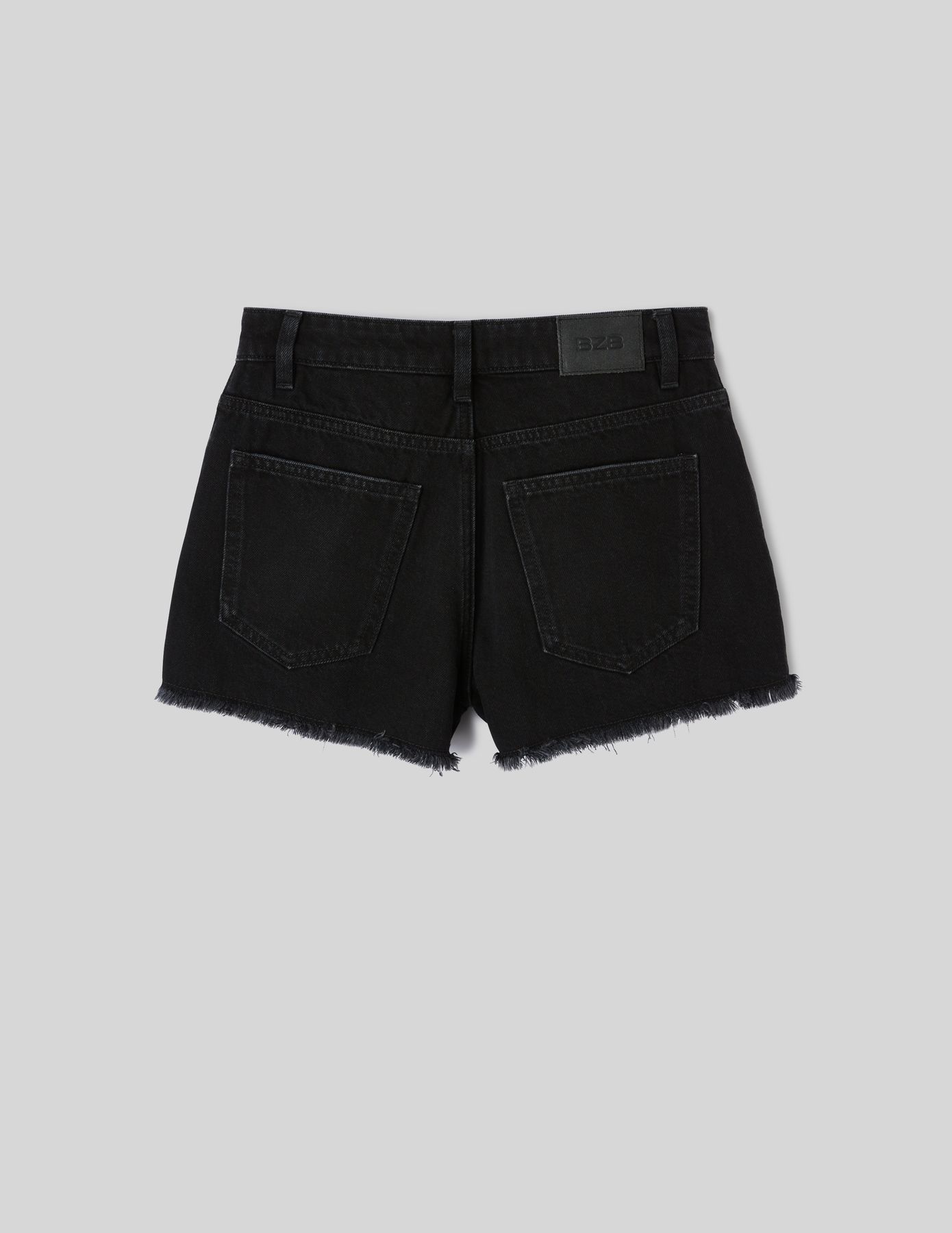 Short en Denim Raw cut