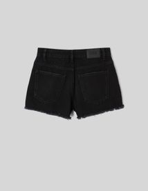 Short en Denim Raw cut