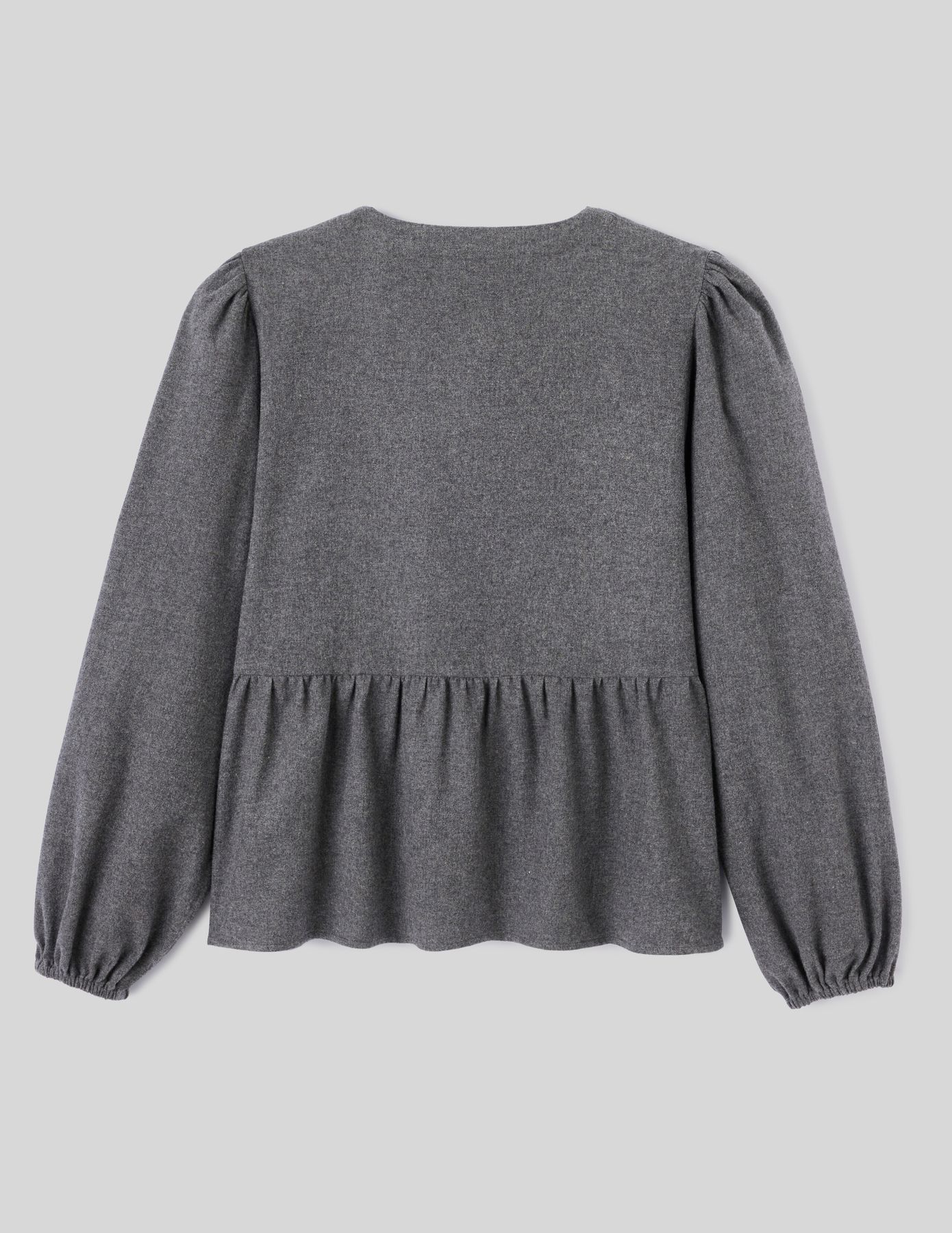 Chemise en flanelle à noeuds