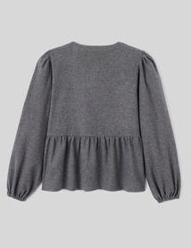 Chemise en flanelle à noeuds