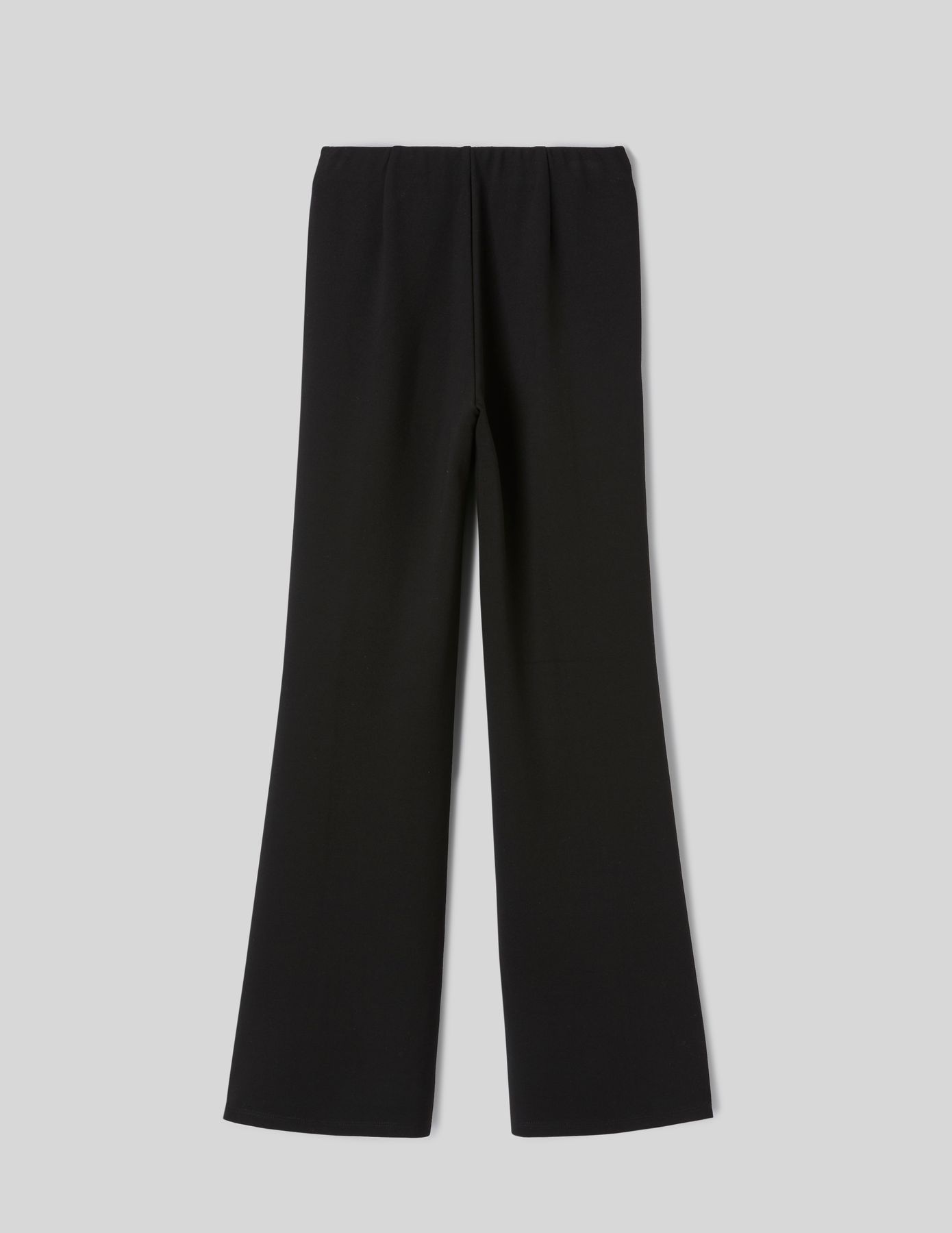 Pantalon flare en maille