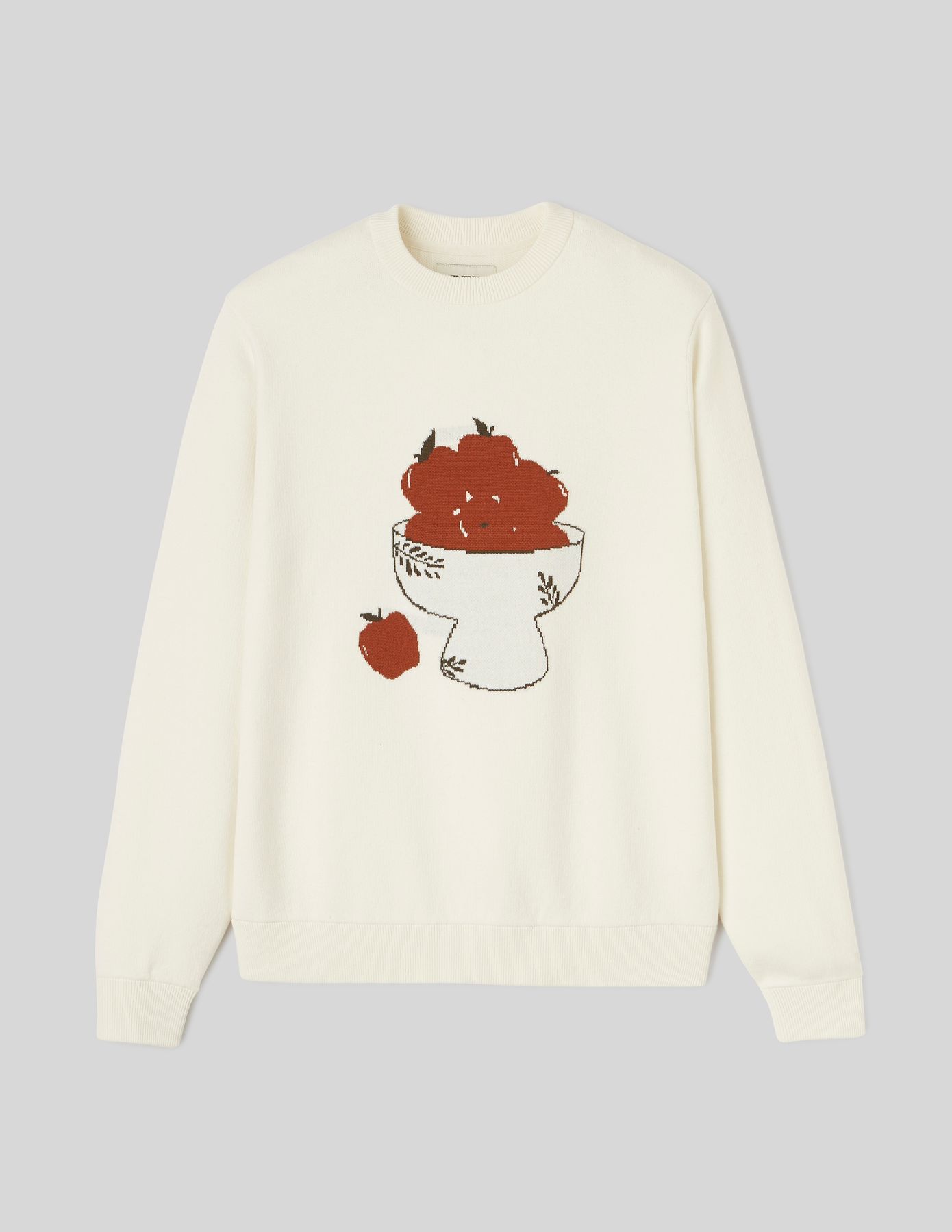 Pull imprimé pommes