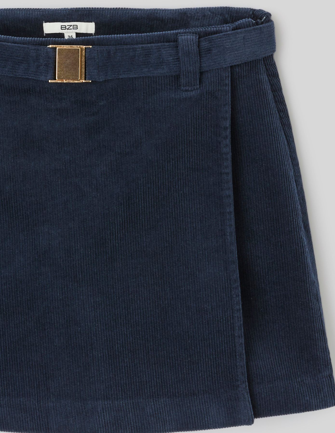 Jupe short en velours