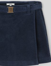 Jupe short en velours