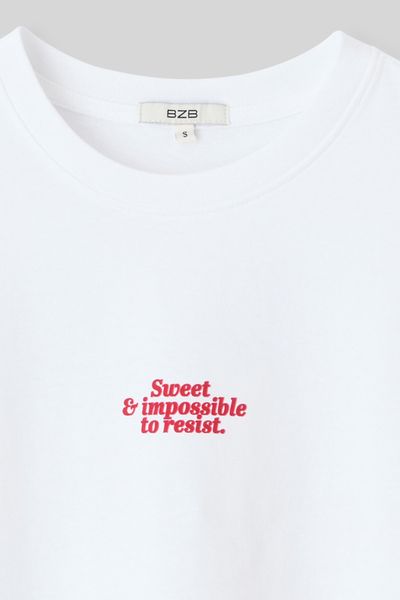 T-shirt imprimé devant/dos