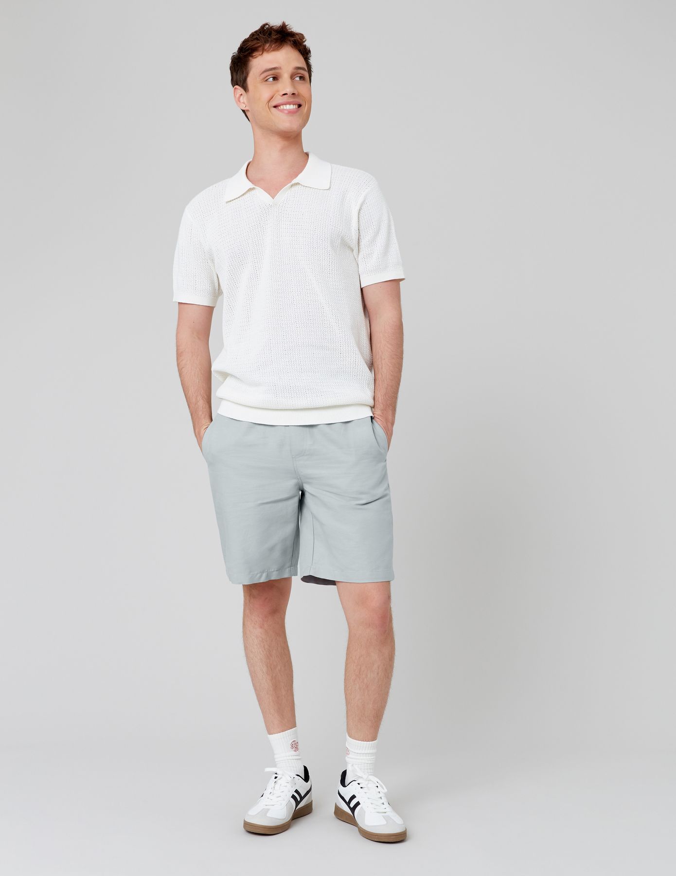 Bermuda coton lin