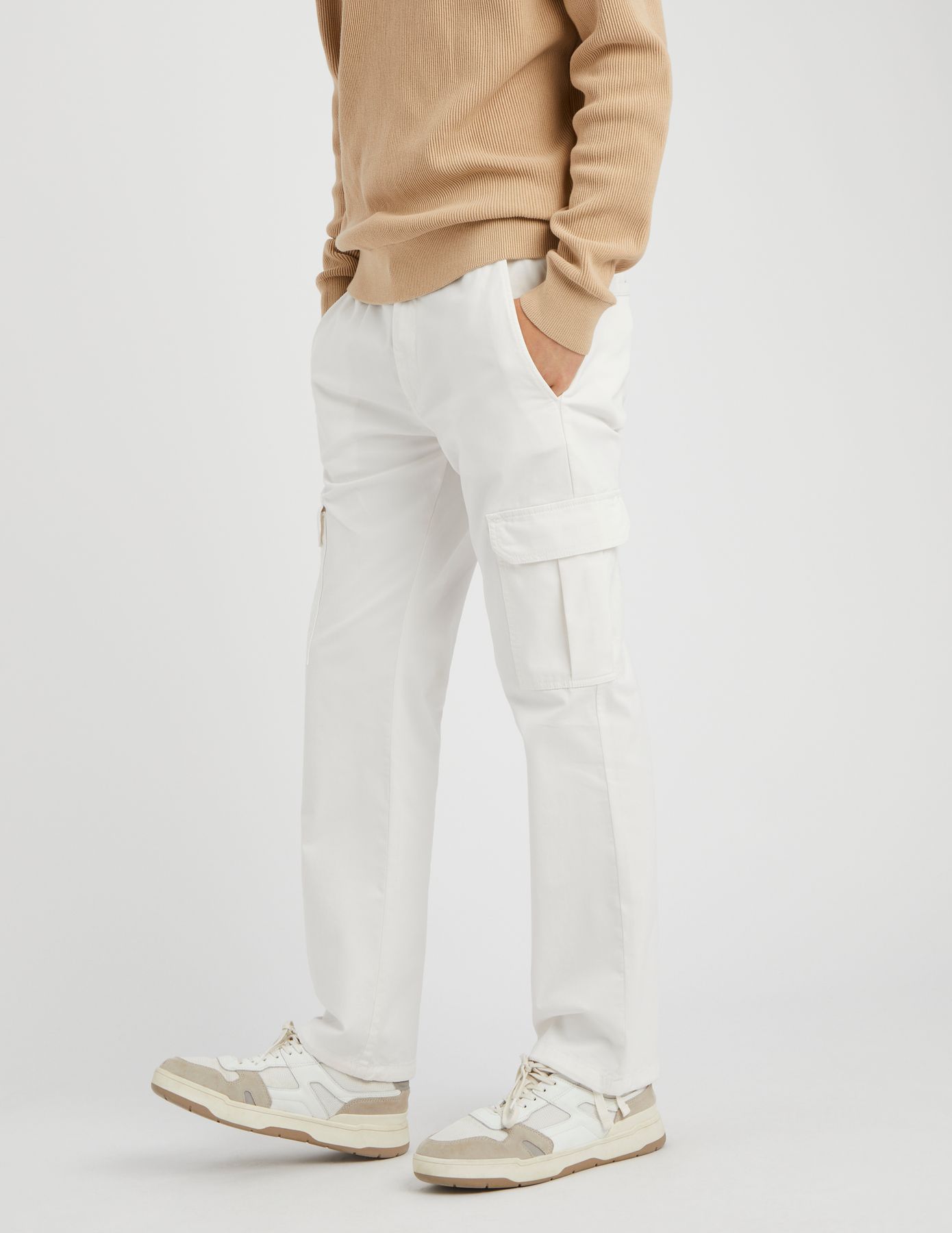 Jogger cargo bas droit