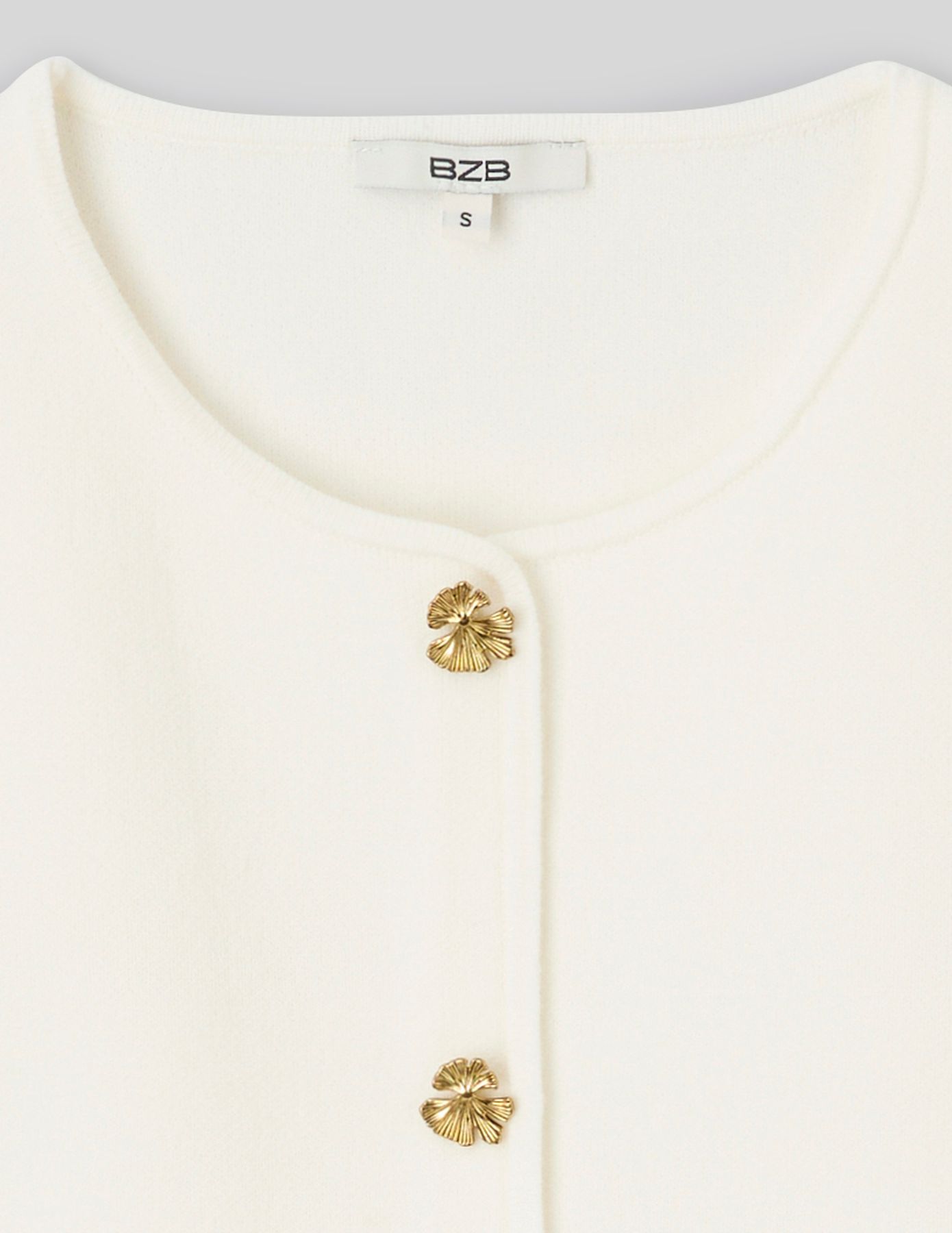 Top sans manches boutonn&eacute;