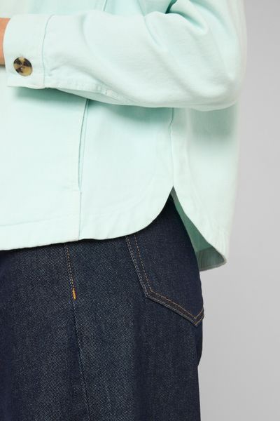 Veste garment dyed