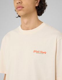 T-shirt imprim&eacute; devant/dos