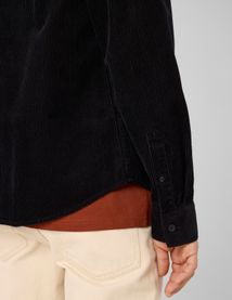 Chemise en velours c&ocirc;tel&eacute;