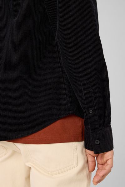 Chemise en velours c&ocirc;tel&eacute;