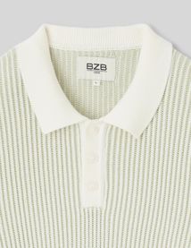 Pull bicolore