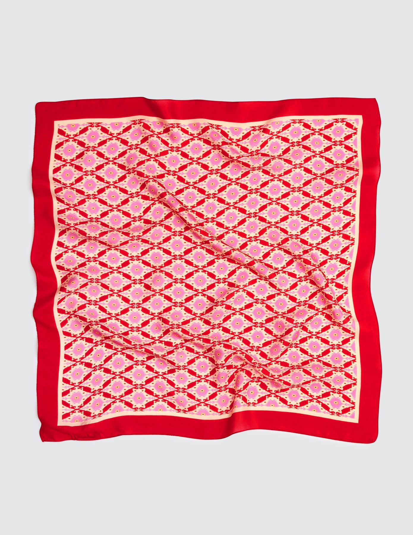 Foulard soie imprimé