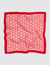 Foulard soie imprimé