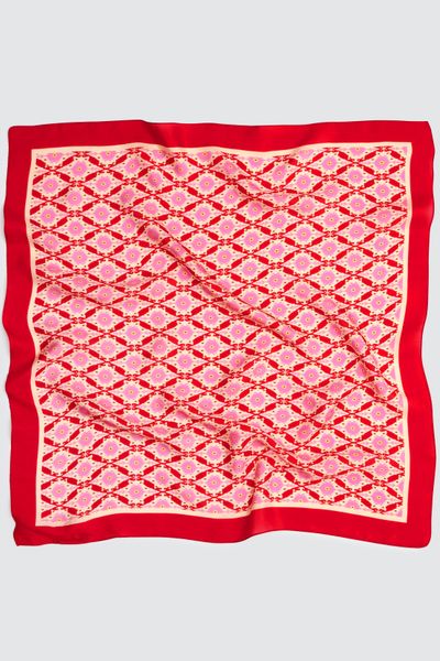 Foulard soie imprimé