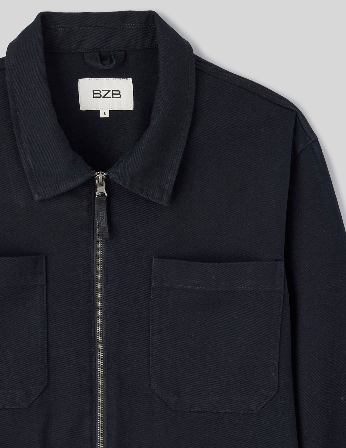 Veste zippée unie