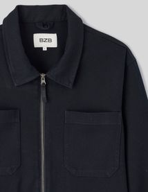 Veste zippée unie