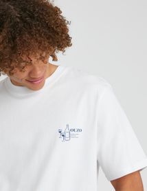 T-shirt imprimé devant dos