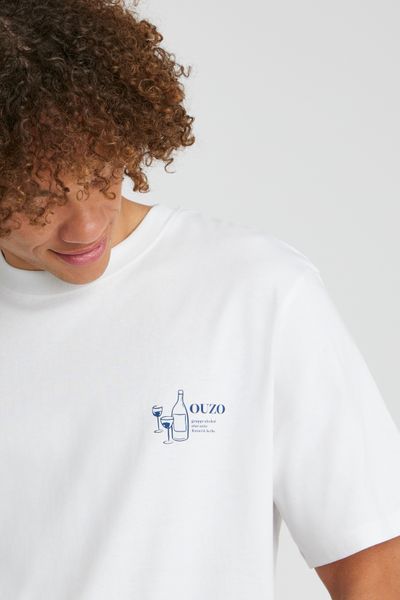 T-shirt imprimé devant dos