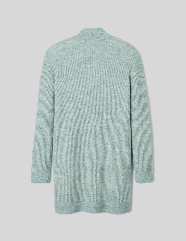 Robe pull col montant
