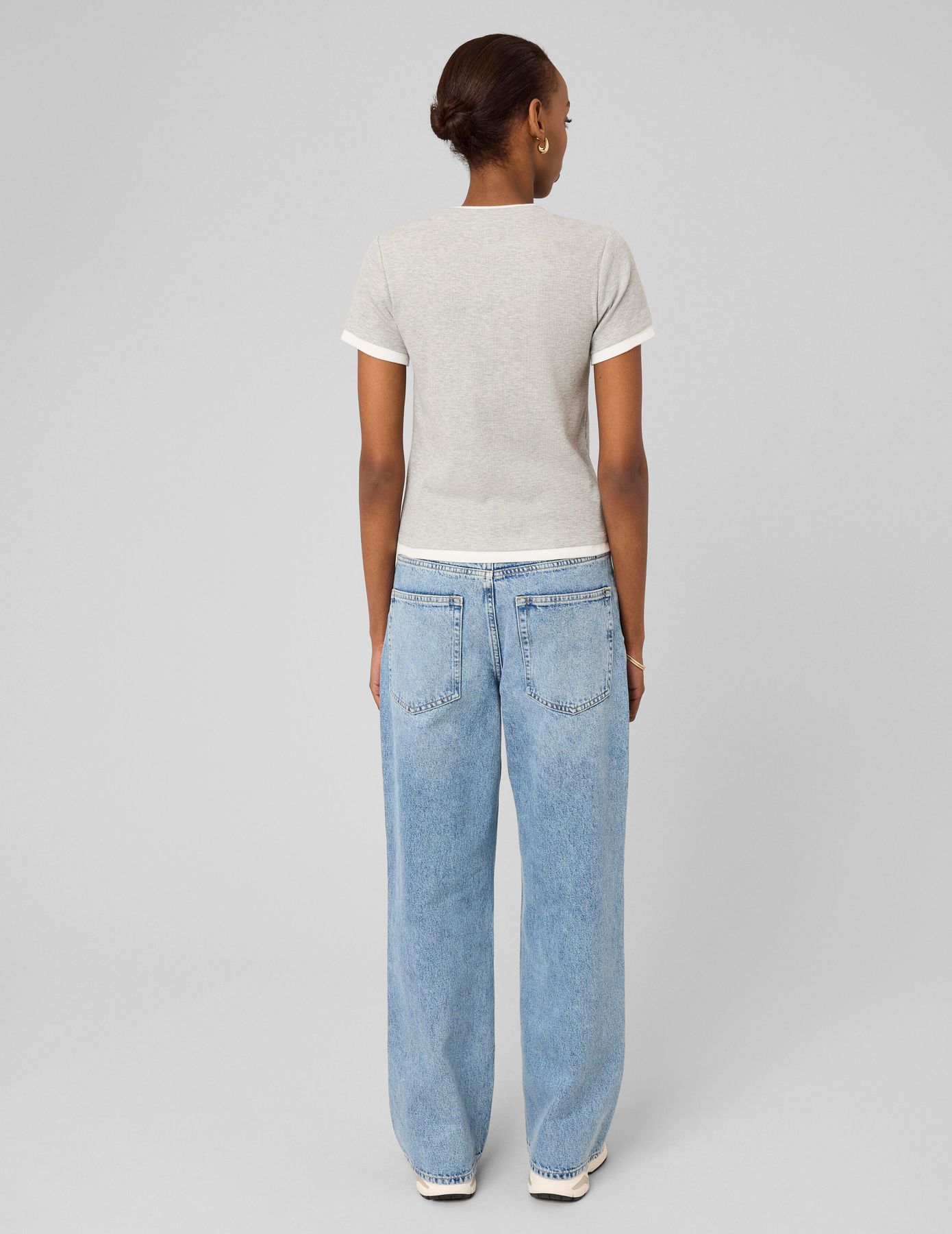 T-shirt effet de superposition