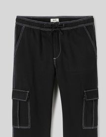 Pantalon cargo &agrave; surpiq&ucirc;res