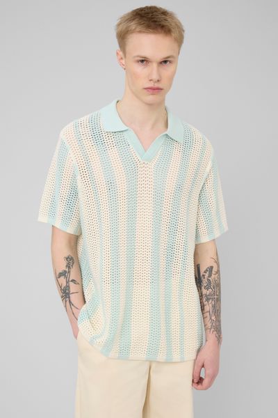 Polo mati&egrave;re fantaisie